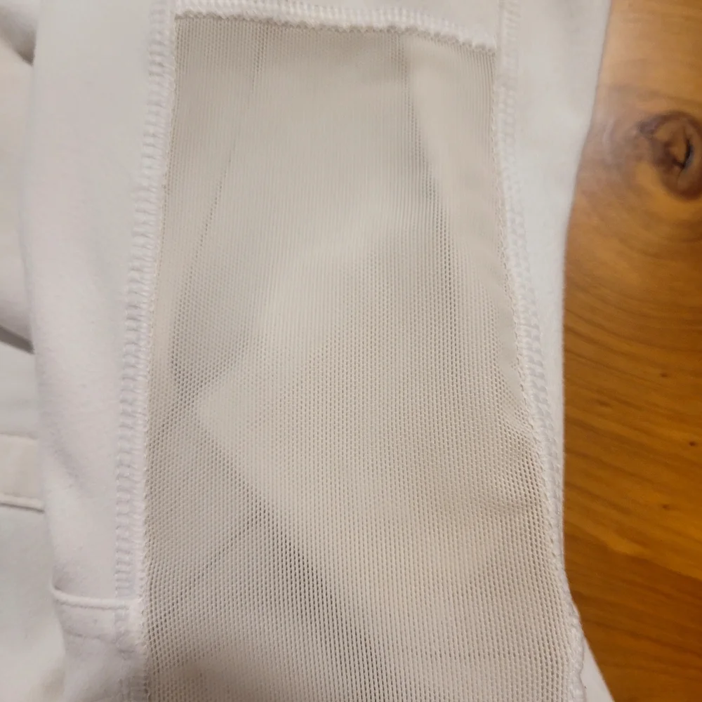 Lululemon Athletica White Zip-Up Jacket